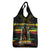 Jamaica Reggae Legend Tosh Grocery Bag Cannabis Pattern - Wonder Print Shop