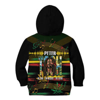 Jamaica Reggae Legend Tosh Kid Hoodie Cannabis Pattern - Wonder Print Shop