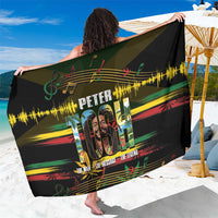 Jamaica Reggae Legend Tosh Sarong Cannabis Pattern - Wonder Print Shop