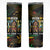 Jamaica Reggae Legend Tosh Skinny Tumbler Cannabis Pattern - Wonder Print Shop