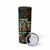 Jamaica Reggae Legend Tosh Skinny Tumbler Cannabis Pattern - Wonder Print Shop