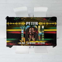 Jamaica Reggae Legend Tosh Tablecloth Cannabis Pattern - Wonder Print Shop