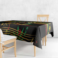 Jamaica Reggae Legend Tosh Tablecloth Cannabis Pattern - Wonder Print Shop