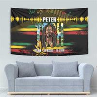 Jamaica Reggae Legend Tosh Tapestry Cannabis Pattern - Wonder Print Shop