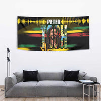 Jamaica Reggae Legend Tosh Tapestry Cannabis Pattern - Wonder Print Shop