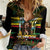 Jamaica Reggae Legend Tosh Women Casual Shirt Cannabis Pattern - Wonder Print Shop