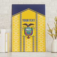Custom Ecuador Football Canvas Wall Art 2025 Come On La Tricolor - Wonder Print Shop
