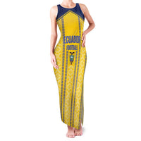 Custom Ecuador Football Family Matching Tank Maxi Dress and Hawaiian Shirt 2025 Come On La Tricolor - Wonder Print Shop