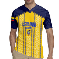 Custom Ecuador Football Rugby Jersey 2025 Come On La Tricolor - Wonder Print Shop