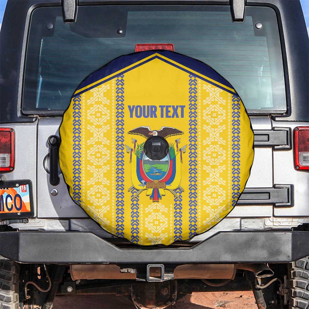Custom Ecuador Football Spare Tire Cover 2025 Come On La Tricolor - Wonder Print Shop