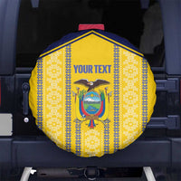 Custom Ecuador Football Spare Tire Cover 2025 Come On La Tricolor - Wonder Print Shop