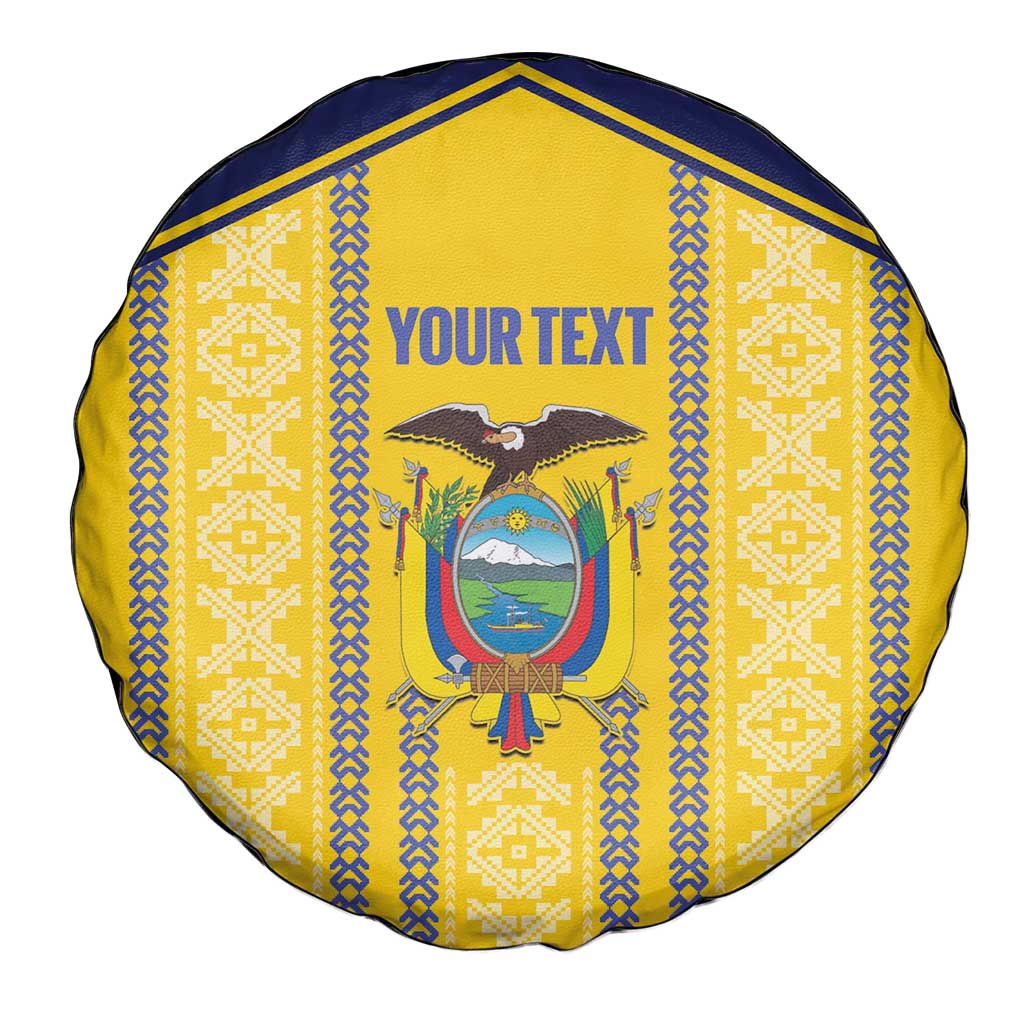 Custom Ecuador Football Spare Tire Cover 2025 Come On La Tricolor - Wonder Print Shop