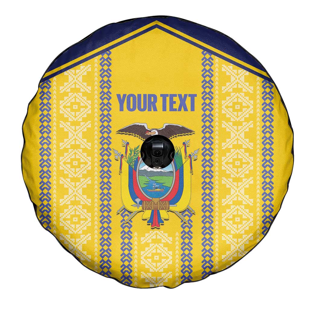 Custom Ecuador Football Spare Tire Cover 2025 Come On La Tricolor - Wonder Print Shop
