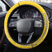 Ecuador Football Steering Wheel Cover 2025 Come On La Tricolor - Wonder Print Shop