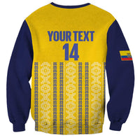 Custom Ecuador Football Sweatshirt 2025 Come On La Tricolor - Wonder Print Shop