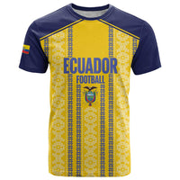 Custom Ecuador Football T Shirt 2025 Come On La Tricolor - Wonder Print Shop