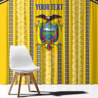 Custom Ecuador Football Window Curtain 2025 Come On La Tricolor - Wonder Print Shop
