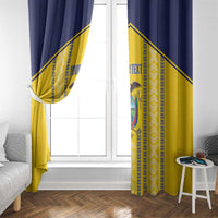 Custom Ecuador Football Window Curtain 2025 Come On La Tricolor - Wonder Print Shop