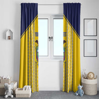 Custom Ecuador Football Window Curtain 2025 Come On La Tricolor - Wonder Print Shop