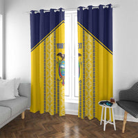 Custom Ecuador Football Window Curtain 2025 Come On La Tricolor - Wonder Print Shop