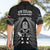 New Zealand Aotearoa Rugby Hawaiian Shirt NZ Tiki With Maori Fern World Cup Black Version - Wonder Print Shop