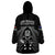 New Zealand Aotearoa Rugby Wearable Blanket Hoodie NZ Tiki With Maori Fern World Cup Black Version - Wonder Print Shop