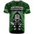 New Zealand Aotearoa Rugby T Shirt NZ Tiki With Maori Fern World Cup Green Version - Wonder Print Shop