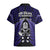 New Zealand Aotearoa Rugby Hawaiian Shirt NZ Tiki With Maori Fern World Cup Blue Version - Wonder Print Shop
