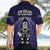 New Zealand Aotearoa Rugby Hawaiian Shirt NZ Tiki With Maori Fern World Cup Blue Version - Wonder Print Shop