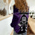 New Zealand Aotearoa Rugby Women Casual Shirt NZ Tiki With Maori Fern World Cup Purple Version - Wonder Print Shop