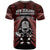 New Zealand Aotearoa Rugby T Shirt NZ Tiki With Maori Fern World Cup Red Version - Wonder Print Shop
