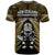 New Zealand Aotearoa Rugby T Shirt NZ Tiki With Maori Fern World Cup Gold Version - Wonder Print Shop