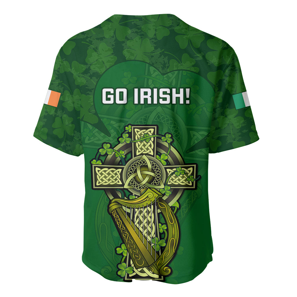 Ireland Rugby Baseball Jersey 2023 Word Cup Celtic Cross Go Champions Irish - Wonder Print Shop