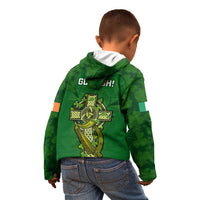 Ireland Rugby Kid Hoodie 2023 Word Cup Celtic Cross Go Champions Irish - Wonder Print Shop