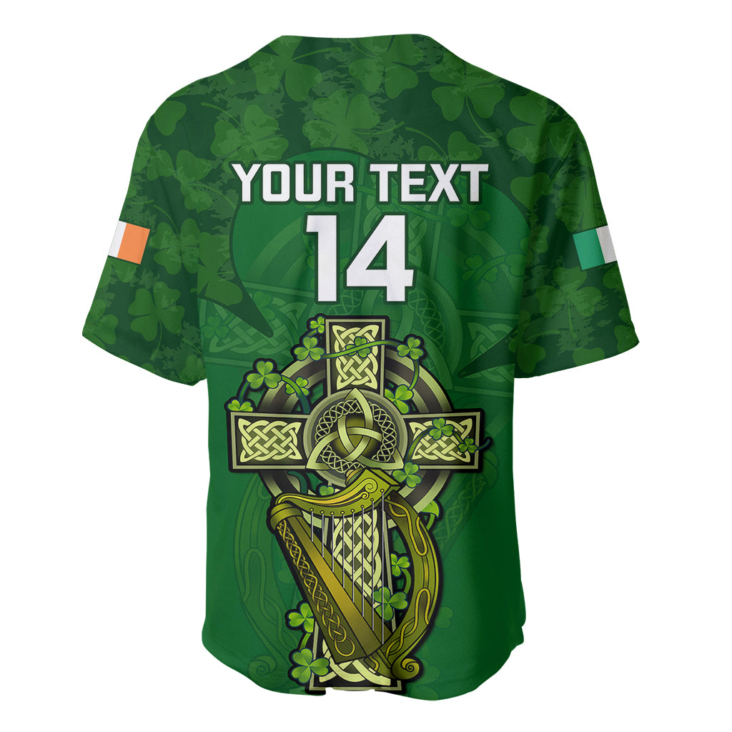 Custom Ireland Rugby Baseball Jersey 2023 Word Cup Celtic Cross Go Champions Irish - Wonder Print Shop