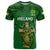 Custom Ireland Rugby T Shirt 2023 Word Cup Celtic Cross Go Champions Irish - Wonder Print Shop