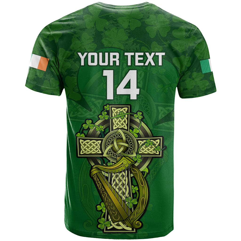 Custom Ireland Rugby T Shirt 2023 Word Cup Celtic Cross Go Champions Irish - Wonder Print Shop