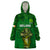 Custom Ireland Rugby Wearable Blanket Hoodie 2023 Word Cup Celtic Cross Go Champions Irish - Wonder Print Shop