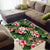 Pineapple Skull Aloha Hawaii Area Rug Summer Vibes Tropical Seamless Pattern - Wonder Print Shop