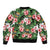 Pineapple Skull Aloha Hawaii Bomber Jacket Summer Vibes Tropical Seamless Pattern - Wonder Print Shop