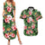 Pineapple Skull Aloha Hawaii Couples Matching Summer Maxi Dress and Hawaiian Shirt Summer Vibes Tropical Seamless Pattern - Wonder Print Shop