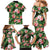 Pineapple Skull Aloha Hawaii Family Matching Mermaid Dress and Hawaiian Shirt Summer Vibes Tropical Seamless Pattern - Wonder Print Shop