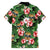 Pineapple Skull Aloha Hawaii Family Matching Off The Shoulder Long Sleeve Dress and Hawaiian Shirt Summer Vibes Tropical Seamless Pattern - Wonder Print Shop