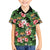 Pineapple Skull Aloha Hawaii Family Matching Off The Shoulder Long Sleeve Dress and Hawaiian Shirt Summer Vibes Tropical Seamless Pattern - Wonder Print Shop
