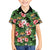 Pineapple Skull Aloha Hawaii Family Matching Off Shoulder Short Dress and Hawaiian Shirt Summer Vibes Tropical Seamless Pattern - Wonder Print Shop