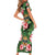 Pineapple Skull Aloha Hawaii Family Matching Short Sleeve Bodycon Dress and Hawaiian Shirt Summer Vibes Tropical Seamless Pattern - Wonder Print Shop