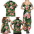 Pineapple Skull Aloha Hawaii Family Matching Summer Maxi Dress and Hawaiian Shirt Summer Vibes Tropical Seamless Pattern - Wonder Print Shop