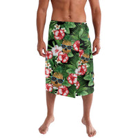 Pineapple Skull Aloha Hawaii Lavalava Summer Vibes Tropical Seamless Pattern - Wonder Print Shop