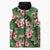 Pineapple Skull Aloha Hawaii Sleeveless Puffer Jacket Summer Vibes Tropical Seamless Pattern - Wonder Print Shop
