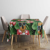 Pineapple Skull Aloha Hawaii Tablecloth Summer Vibes Tropical Seamless Pattern - Wonder Print Shop